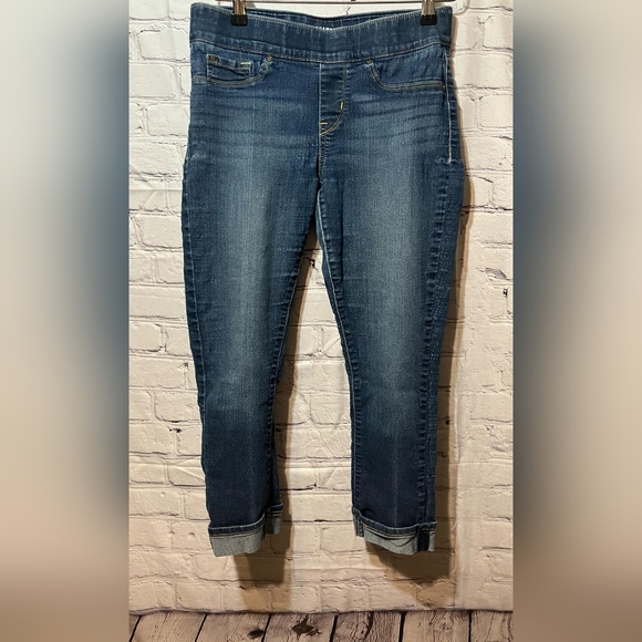 Denim - Signature‎ By Levi Strauss. Cropped Jeans Size 8 29 SKU 241